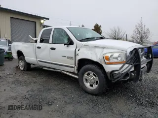 2006 Dodge Ram 2500 SLT with VIN 1D7KS28C66J149812, listed as a Copart auction lot 83473344 with 138,693 mi miles and Salvage Title. Bid and sale history available at carsss.com. Image 4.