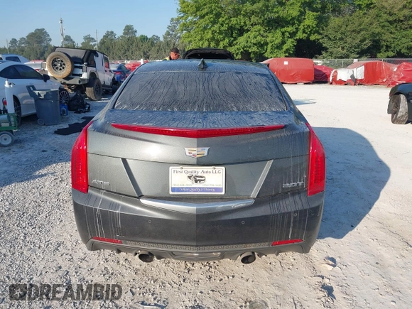 2015 Cadillac ATS Sedan Luxury RWD with VIN 1G6AB5RX4F0122156, listed as a IAAI auction lot 42012891 with 137,879 mi miles. Bid and sale history available at carsss.com. Image 16.