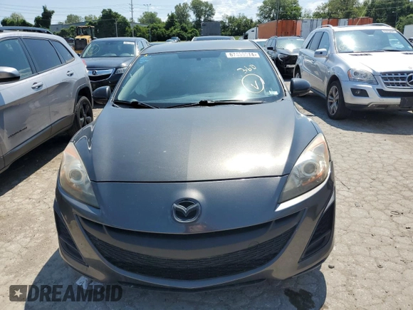 2011 Mazda 3 i Touring with VIN JM1BL1VF9B1405113, listed as a Copart auction lot 67439074 with 118,835 mi miles and Salvage Title. Bid and sale history available at DreamBid. Image 5.