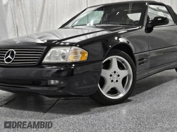2002 Mercedes-Benz SL-Class with VIN WDBFA68FX2F204564, listed as a Copart auction lot 75193184 with 12,730 mi miles and Clean Title. Bid and sale history available at carsss.com. Image 2.