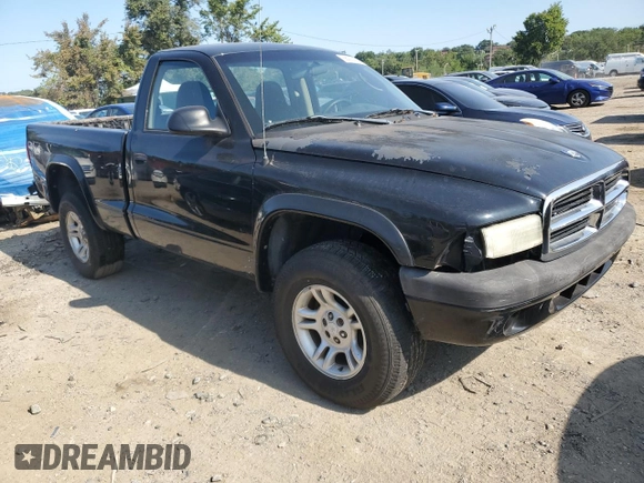 2004 Dodge Dakota with VIN 1D7GG16K14S588841, listed as a Copart auction lot 68306394 with Not Provided miles and Salvage Title. Bid and sale history available at DreamBid. Image 4.