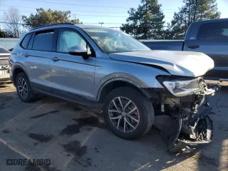 2021 Volkswagen Tiguan S with VIN 3VV1B7AX7MM005980, listed as a Copart auction lot 42827715 with 34,940 mi miles and Salvage Title. Bid and sale history available at carsss.com. Image 4.