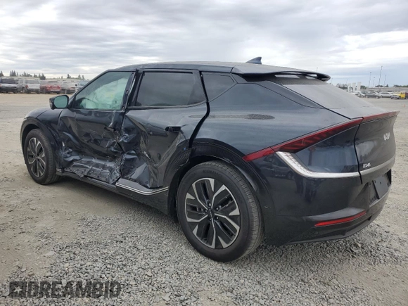 2022 Kia EV6 Wind with VIN KNDC3DLC9N5054909, listed as a Copart auction lot 76532984 with 9,180 mi miles and Salvage Title. Bid and sale history available at carsss.com. Image 2.