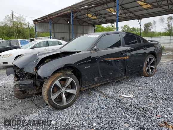 2013 Dodge Charger RT with VIN 2C3CDXCT4DH682435, listed as a Copart auction lot 52241015 with 0 mi miles and Clean Title. Bid and sale history available at carsss.com. Image 1.