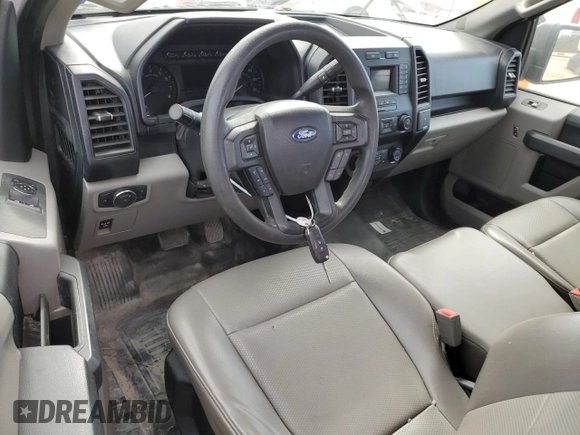 2020 Ford F-150 XL with VIN 1FTMF1CB2LKE07300, listed as a Copart auction lot 44387585 with 73,005 mi miles and Salvage Title. Bid and sale history available at carsss.com. Image 8.