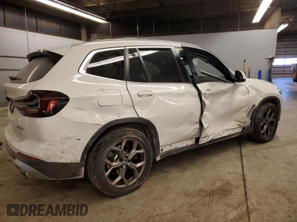 2024 BMW X3 xDrive30i z VIN 5UX53DP06R9T66014, wystawiony jako Copart lot #41846355 z przebiegiem 13 219 mil mil oraz Szkoda całkowita • Salvage title. Historia ofert i sprzedaży dostępna na DreamBid. Obrazek 3.
