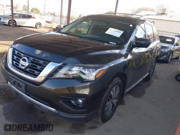 2017 Nissan Pathfinder SL with VIN 5N1DR2MN3HC654487, listed as a IAAI auction lot 41719910 with 79,976 mi miles and . Bid and sale history available at DreamBid. Image 18.