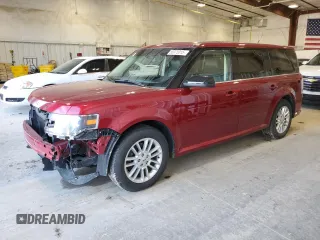 2014 Ford Flex SEL z VIN 2FMGK5C8XEBD36246, wystawiony jako Copart lot #56975015 z przebiegiem 120 367 mil mil oraz Tytuł czysty. Historia ofert i sprzedaży dostępna na DreamBid. Obrazek 1.
