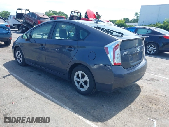 2015 Toyota Prius Four with VIN JTDKN3DU4F2004333, listed as a IAAI auction lot 42498090 with 237,179 mi miles and . Bid and sale history available at DreamBid. Image 3.