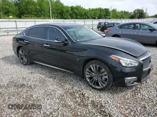 2017 Infiniti Q70 3.7 with VIN JN1BY1PRXHM210429, listed as a Copart auction lot 53617085 with 90,193 mi miles and Salvage title. Bid and sale history available at DreamBid. Image 4.
