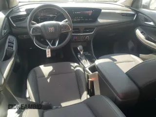 2025 Buick Encore GX Preferred with VIN KL4AMBSP4SB002849, listed as a Copart auction lot 57385015 with 2,966 mi miles and Salvage title. Bid and sale history available at DreamBid. Image 8.