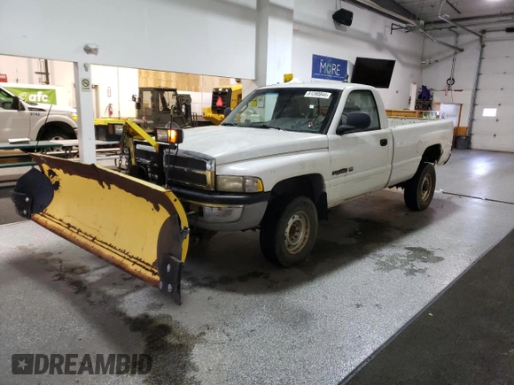 1999 Dodge Ram 2500 with VIN 3B7KF26Z3XM568940, listed as a Copart auction lot 81280844 with 108,522 mi miles and Clean Title. Bid and sale history available at carsss.com. Image 1.