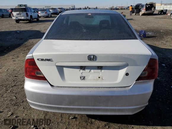 2002 Honda Civic with VIN 1HGEM21222L091278, listed as a Copart auction lot 42818095 with 163,957 mi miles and Salvage title. Bid and sale history available at DreamBid. Image 6.