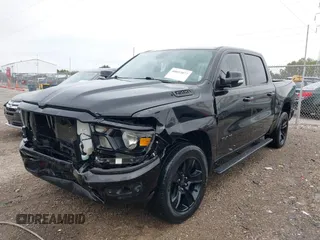 2020 Ram 1500 Big Horn with VIN 1C6SRFFT0LN216433, listed as a IAAI auction lot 40032077 with 102,298 mi miles. Bid and sale history available at carsss.com. Image 17.