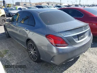 2021 Mercedes-Benz C 300 with VIN W1KWF8DB5MR631210, listed as a IAAI auction lot 41769613 with 30,300 mi miles and . Bid and sale history available at carsss.com. Image 3.