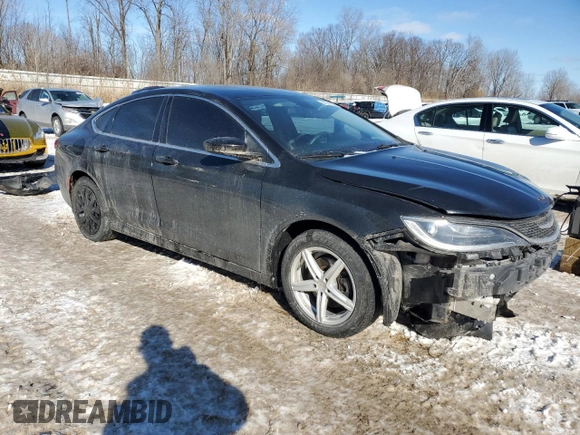 2016 Chrysler 200 LX with VIN 1C3CCCFB6GN197742, listed as a Copart auction lot 46345525 with 79,512 mi miles and Clean Title. Bid and sale history available at carsss.com. Image 4.