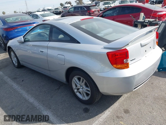 2002 Toyota Celica GT with VIN JTDDR32T720138363, listed as a IAAI auction lot 41594016 with 55,097 mi miles and . Bid and sale history available at DreamBid. Image 3.