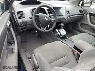 2007 Honda Civic Cpe LX with VIN 2HGFG12617H540879, listed as a Copart auction lot 47615445 with 124,292 mi miles and Salvage Title. Bid and sale history available at carsss.com. Image 8.