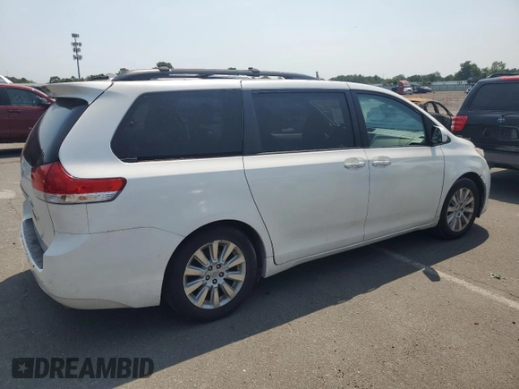 2013 Toyota Sienna XLE with VIN 5TDDK3DC2DS052055, listed as a Copart auction lot 89364395 with 219,670 mi miles and Non Repairable. Bid and sale history available at DreamBid. Image 3.