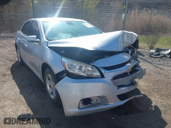 2016 Chevrolet Malibu Limited LT with VIN 1G11C5SA4GF162941, listed as a IAAI auction lot 41707983 with 172,780 mi miles. Bid and sale history available at carsss.com. Image 1.