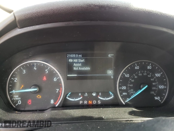 2019 Ford EcoSport SE with VIN MAJ6S3GL0KC259861, listed as a Copart auction lot 48297325 with 21,609 mi miles and Salvage Title. Bid and sale history available at carsss.com. Image 9.