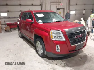2015 GMC Terrain SLE with VIN 2GKFLVEK1F6318948, listed as a IAAI auction lot 41946464 with 117,449 mi miles. Bid and sale history available at carsss.com. Image 1.