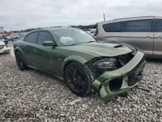2020 Dodge Charger Scat Pack Widebody with VIN 2C3CDXGJ8LH209502, listed as a Copart auction lot 67192354 with 22,442 mi miles and Non Repairable. Bid and sale history available at carsss.com. Image 4.