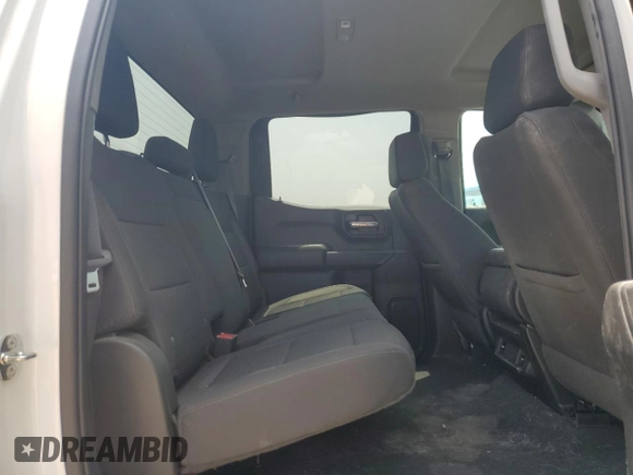 2022 Chevrolet Silverado 1500 Custom with VIN 1GCPDBEK5NZ569941, listed as a Copart auction lot 51241085 with 17,191 mi miles and Salvage Title. Bid and sale history available at carsss.com. Image 10.