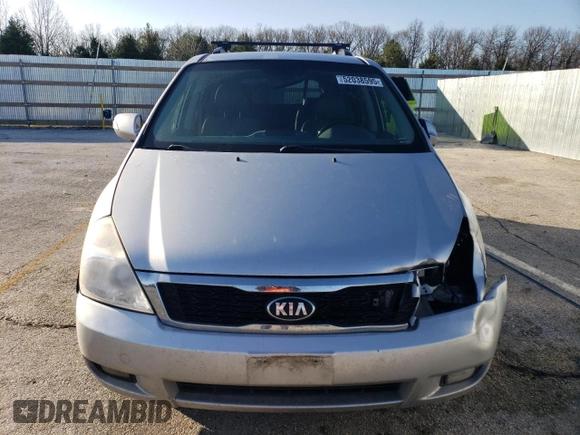 2012 Kia Sedona EX with VIN KNDMH4C78C6506980, listed as a Copart auction lot 52038595 with 137,916 mi miles and Salvage Title. Bid and sale history available at carsss.com. Image 5.