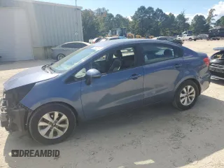 2017 Kia Rio EX with VIN KNADN4A32H6059057, listed as a Copart auction lot 75962974 with 54,144 mi miles and Salvage Title. Bid and sale history available at carsss.com. Image 1.