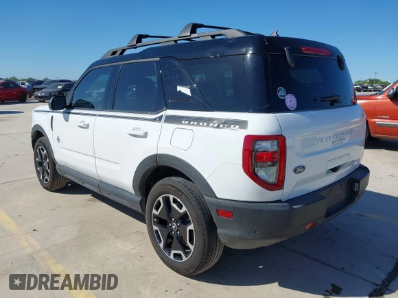 2023 Ford Bronco Sport Outer Banks z VIN 3FMCR9C69PRE08543, wystawiony jako IAAI lot #42086724 z przebiegiem 20 003 mil mil oraz . Historia ofert i sprzedaży dostępna na DreamBid. Obrazek 3.