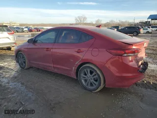 2018 Hyundai Elantra Value Edition with VIN 5NPD84LF7JH308062, listed as a Copart auction lot 46612115 with 117,501 mi miles and Salvage Title. Bid and sale history available at carsss.com. Image 2.