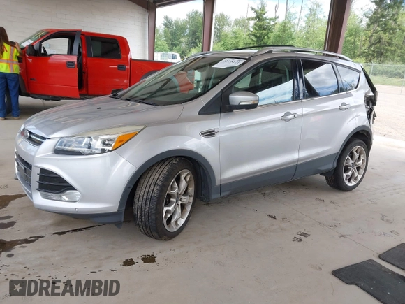 2013 Ford Escape Titanium с VIN 1FMCU9J98DUB24112, выставлен на аукционе IAAI как лот 42338121 с пробегом 162 786 миль миль и . История ставок и продаж доступна на DreamBid. Изображение 18.