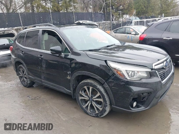 2020 Subaru Forester Limited with VIN JF2SKASC4LH478302, listed as a IAAI auction lot 41532416 with 91,392 mi miles. Bid and sale history available at carsss.com. Image 1.