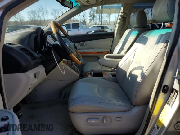 2007 Lexus RX 350 with VIN 2T2GK31U87C025333, listed as a Copart auction lot 43169805 with 258,765 mi miles and Salvage Title. Bid and sale history available at DreamBid. Image 7.