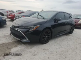 2019 Toyota Corolla Hatchback SE with VIN JTNK4RBE8K3040785, listed as a Copart auction lot 76441654 with 0 mi miles and Non Repairable. Bid and sale history available at carsss.com. Image 1.