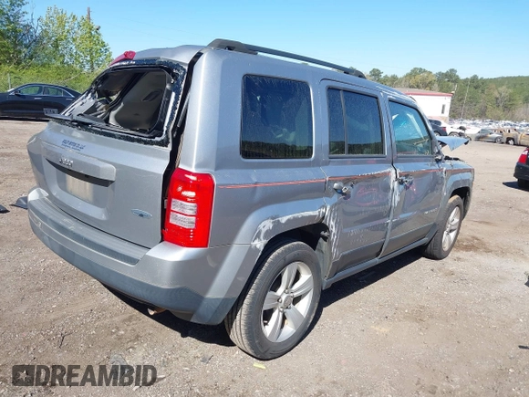 2017 Jeep Patriot High Altitude with VIN 1C4NJPFA4HD148863, listed as a IAAI auction lot 41822279 with 102,519 mi miles and . Bid and sale history available at carsss.com. Image 4.
