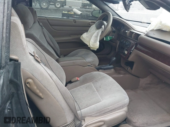 2002 Chrysler Sebring with VIN 1C3EL45R52N247505, listed as a IAAI auction lot 41813252 with 160,741 mi miles and . Bid and sale history available at DreamBid. Image 5.