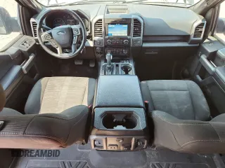 2017 Ford F-150 XL with VIN 1FTFW1EG4HKE01636, listed as a Copart auction lot 60348655 with 120,533 mi miles and Salvage title. Bid and sale history available at DreamBid. Image 8.