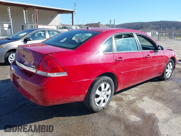2007 Chevrolet Impala LS with VIN 2G1WB58K379167758, listed as a IAAI auction lot 41888321 with 177,633 mi miles and . Bid and sale history available at DreamBid. Image 4.