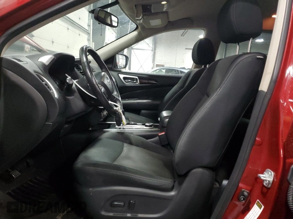 2018 Nissan Pathfinder SL z VIN 5N1DR2MMXJC656198, wystawiony jako Copart lot #85057734 z przebiegiem 144 725 mil mil oraz Szkoda całkowita • Salvage title. Historia ofert i sprzedaży dostępna na DreamBid. Obrazek 7.