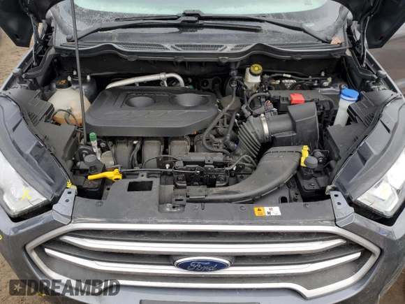 2020 Ford EcoSport SE z VIN MAJ6S3GL0LC314584, wystawiony jako Copart lot #52031655 z przebiegiem 77 125 mil mil oraz Szkoda całkowita • Salvage title. Historia ofert i sprzedaży dostępna na DreamBid. Obrazek 12.