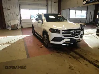 2020 Mercedes-Benz GLS with VIN 4JGFF5KE6LA125903, listed as a Copart auction lot 44027823 with 22,756 mi miles. Bid and sale history available at carsss.com. Image 12.