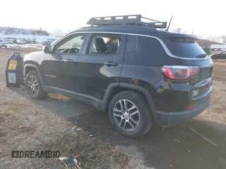 2018 Jeep Compass Altitude with VIN 3C4NJDBB5JT117506, listed as a IAAI auction lot 41447381 with 93,577 mi miles and . Bid and sale history available at carsss.com. Image 3.