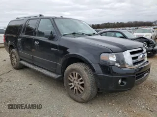 2012 Ford Expedition Max Limited with VIN 1FMJK2A52CEF00863, listed as a Copart auction lot 47523125 with 187,842 mi miles and Salvage title. Bid and sale history available at DreamBid. Image 4.