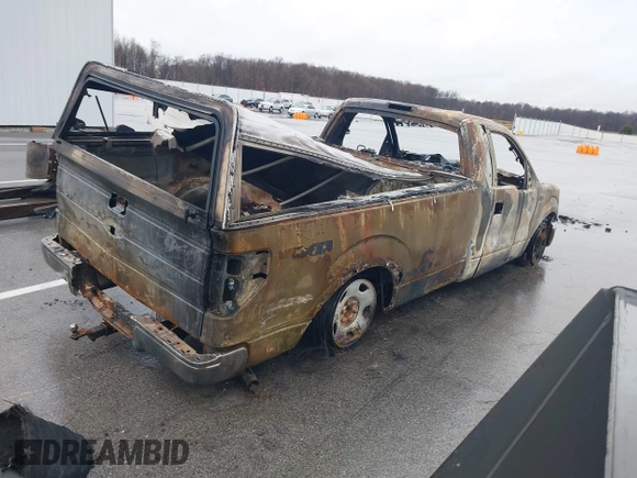 2009 Ford F-150 XL with VIN 1FTRF14W39KB90873, listed as a IAAI auction lot 41095384 with Not provided miles and . Bid and sale history available at DreamBid. Image 4.