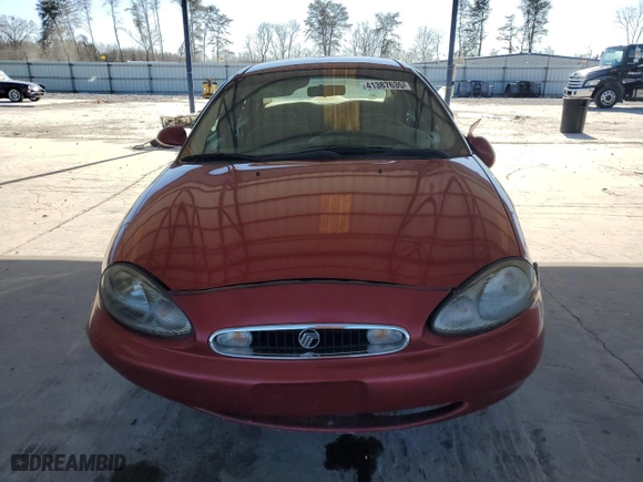 1999 Mercury Sable GS with VIN 1MEFM50U5XA637869, listed as a Copart auction lot 41387635 with 108,562 mi miles and Salvage Title. Bid and sale history available at carsss.com. Image 5.