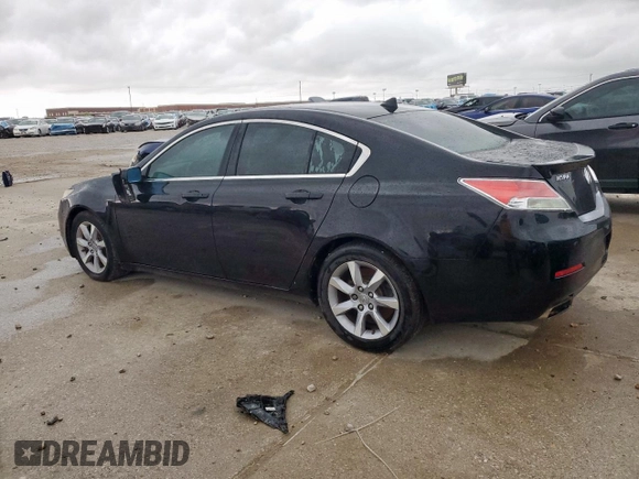 2012 Acura TL Tech Auto with VIN 19UUA8F50CA035489, listed as a Copart auction lot 55092395 with 0 mi miles and Clean Title. Bid and sale history available at carsss.com. Image 3.