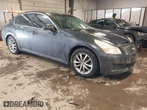 2008 Infiniti G35 Sedan x with VIN JNKBV61F28M255154, listed as a IAAI auction lot 41593045 with 243,554 mi miles. Bid and sale history available at carsss.com. Image 1.