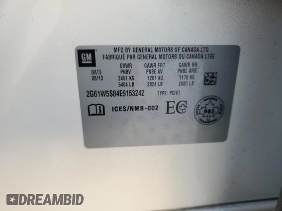 2014 Cadillac XTS Platinum z VIN 2G61W5S84E9153242, wystawiony jako Copart lot #88361685 z przebiegiem 141 401 mil mil oraz Szkoda całkowita • Salvage title. Historia ofert i sprzedaży dostępna na DreamBid. Obrazek 12.